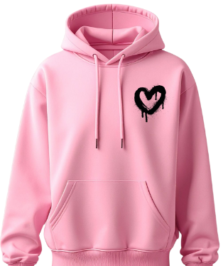 Sweat-shirt - "Voit la Vie en Rose Enf****"